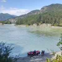 Рафтинг на реке Катунь . :: Мила Бовкун