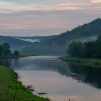 Туманы реки Юрюзань :: Евгений Тарасов 