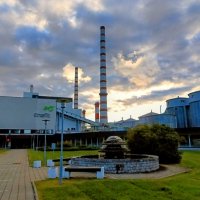 Фонтан и трубы Балтийской электростанции :: Veera V
