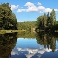 Водное зеркало :: Галина Ильясова Водное зеркало :: Галина Ильясова