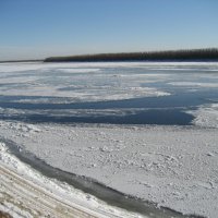 Ледостав на протоке :: Anna Ivanova