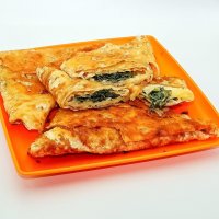 Треугольники из лаваша с сыром и укропом :: Валерий Иванович Треугольники из лаваша с сыром и укропом :: Валерий Иванович