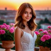 Вечер на балконе :: Сергей Кочнев