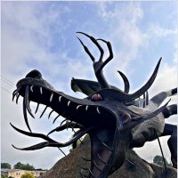 Голова дракона. :: Валерия Комова Голова дракона. :: Валерия Комова