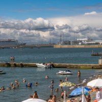 Черное море в городе Сочи :: Игорь Сикорский