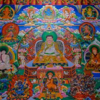 На стене буддистского храма (2) :: Георгий А