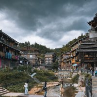 Деревня народности дун в провинции Гуйчжоу :: Дмитрий 