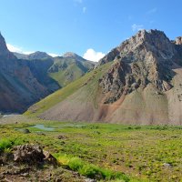 ПРИТОК ОЙГАИНГА, h -2500м. :: Виктор Осипчук