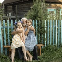 в деревне у дедушки :: Юлия Поплевченкова