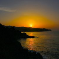 Рассвет в Каталонии :: Юрий. Шмаков Рассвет в Каталонии :: Юрий. Шмаков