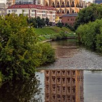 Река Исетть, Екатеринбург :: Сергей Шатохин Река Исетть, Екатеринбург :: Сергей Шатохин