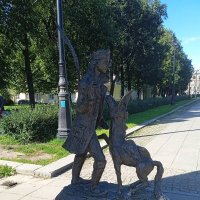 Памятник"Конек Горбунок". :: Светлана Калмыкова Калмыкова