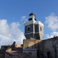 Маяк замка Сан-Фелипе-дель-Морро, Пуэрто-Рико. :: unix (Илья Утропов)