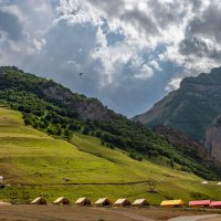Парадром Флай Чегем, Кабардино-Балкария. :: Дина Евсеева