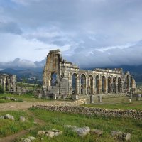 Христианская Базилика - один из главных археологических памятников древнеримского города Волюбилиса. :: unix (Илья Утропов) Христианская Базилика - один из главных археологических памятников древнеримского города Волюбилиса. :: unix (Илья Утропов)