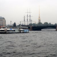 Биржевой мост. Петропавловская крепость. :: zavitok *