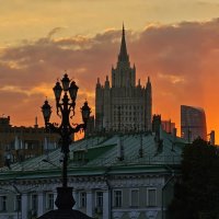 Красивый закат :: Мария Яковлева