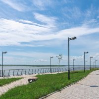 Набережная и Амур :: Виктор Иванович Чернюк