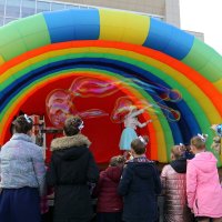 Шоу мыльных пузырей :: Ольга 