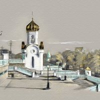 Москва. Церковь Спаса Преображения в комплексе храма Христа Спасителя. :: В и т а л и й .... Л а б з о'в