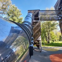 горка в парке Талалихина,  Подольск :: Артём 