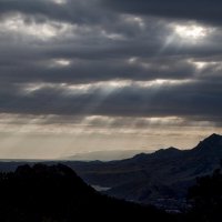 Крым. Небо над Эчки - Дагом. :: Вячеслав Владимирович