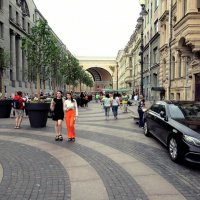 арка дворцовой площади спб :: олег 