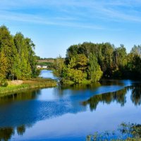 Осенний пейзаж. :: Милешкин Владимир Алексеевич Осенний пейзаж. :: Милешкин Владимир Алексеевич