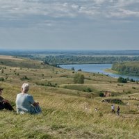 Парк «Бирская крепость». Фестиваль «Река времени». :: Сергей Шатохин Парк «Бирская крепость». Фестиваль «Река времени». :: Сергей Шатохин