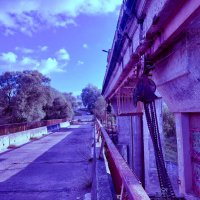 заброшенная плотина,Обнинск,р.Протва :: Артём 