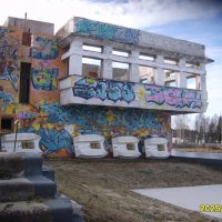 Граффити на заброшке :: fogmeadowww m