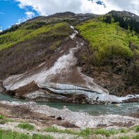 Весна в ущелье Гоначхир. Домбай, КЧР. :: Дина Евсеева