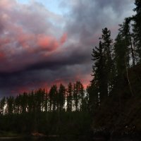 Вечер. Погода меняется... :: Галина Ильясова