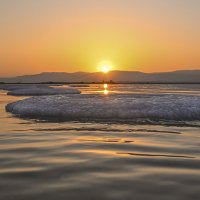 рассвет на Мёртвом море :: Осень рассвет на Мёртвом море :: Осень