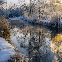 Зимняя речка :: Серый 