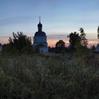 Поздний вечер Александров / Храм Преображения Господня :: Денис Бочкарёв