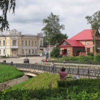 Автомобильный мост через реку Ворожа :: Александр Ильчевский Автомобильный мост через реку Ворожа :: Александр Ильчевский