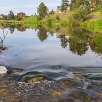 Утро на реке Миасс. :: Алексей Трухин