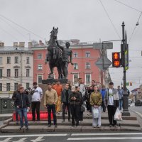 Аничков мост Санкт-Петербург (Победивший юноша уверенно ведет под уздцы подчинившегося коня.) :: Татьяна Машошина Аничков мост Санкт-Петербург (Победивший юноша уверенно ведет под уздцы подчинившегося коня.) :: Татьяна Машошина