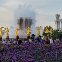 «Дружба народов» — самый большой фонтан ВДНХ. :: Татьяна Помогалова «Дружба народов» — самый большой фонтан ВДНХ. :: Татьяна Помогалова