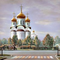 Москва. Церковь Всемилостивого Спаса в Митино. :: В и т а л и й .... Л а б з о'в Москва. Церковь Всемилостивого Спаса в Митино. :: В и т а л и й .... Л а б з о'в