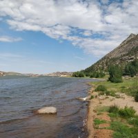 Озеро Торайгыр. :: Андрей Хлопонин Озеро Торайгыр. :: Андрей Хлопонин