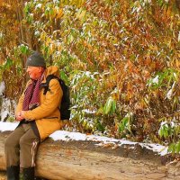 Сентябрь...Снег выпал! :: Владимир Сентябрь...Снег выпал! :: Владимир