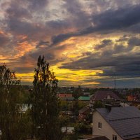 Осенний небосвод. :: Петр Беляков