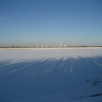 Вид с острова на Зелёный луг :: Anna Ivanova