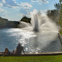 Фонтан Золотой колос на ВДНХ :: Анастасия Смирнова