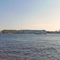 Нева. Вид на город. :: VasiLina * Нева. Вид на город. :: VasiLina *
