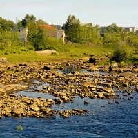 Летний день на реке. Выг :: Сергей Кочнев