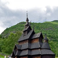 Деревянная церковь Боргунд (Норвегия) :: Nina Streapan Деревянная церковь Боргунд (Норвегия) :: Nina Streapan