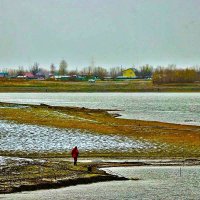 Октябрь...Первозимье на Юганской Оби! :: Владимир 